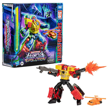 Transformers Legacy Evolution Armada Universe Powerlinx Hot Shot and Armada Universe Jolt Figures