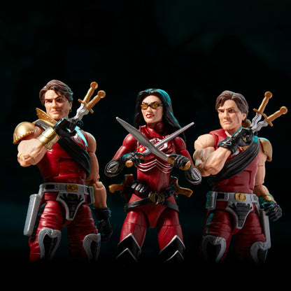 G.I. Joe Classified Series Crimson Strike Team: Baroness, Tomax, & Xamot